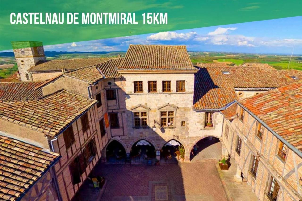 Le Cottage Nature Primeur Sauna Gaillac Entre Albi-Toulouse & Les Cottages Du Tarn Brens  Екстериор снимка